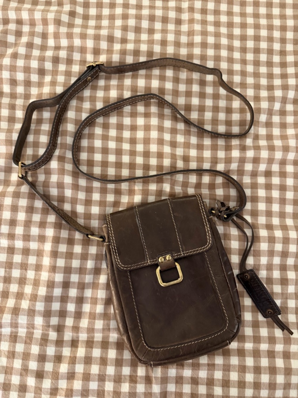 Diba True Leather Crossbody Bag